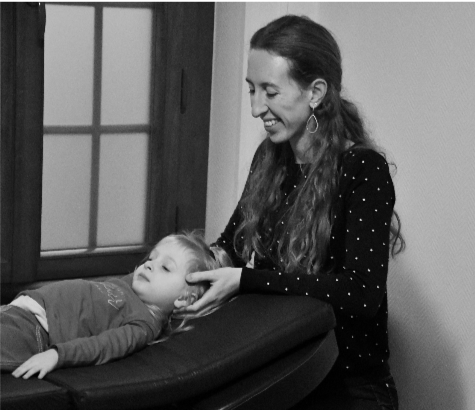 Séance d'ostéopathie